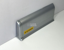 Плинтус Ideal Comfort 55mm Серебро 081 фото 3 | FLOORDEALER